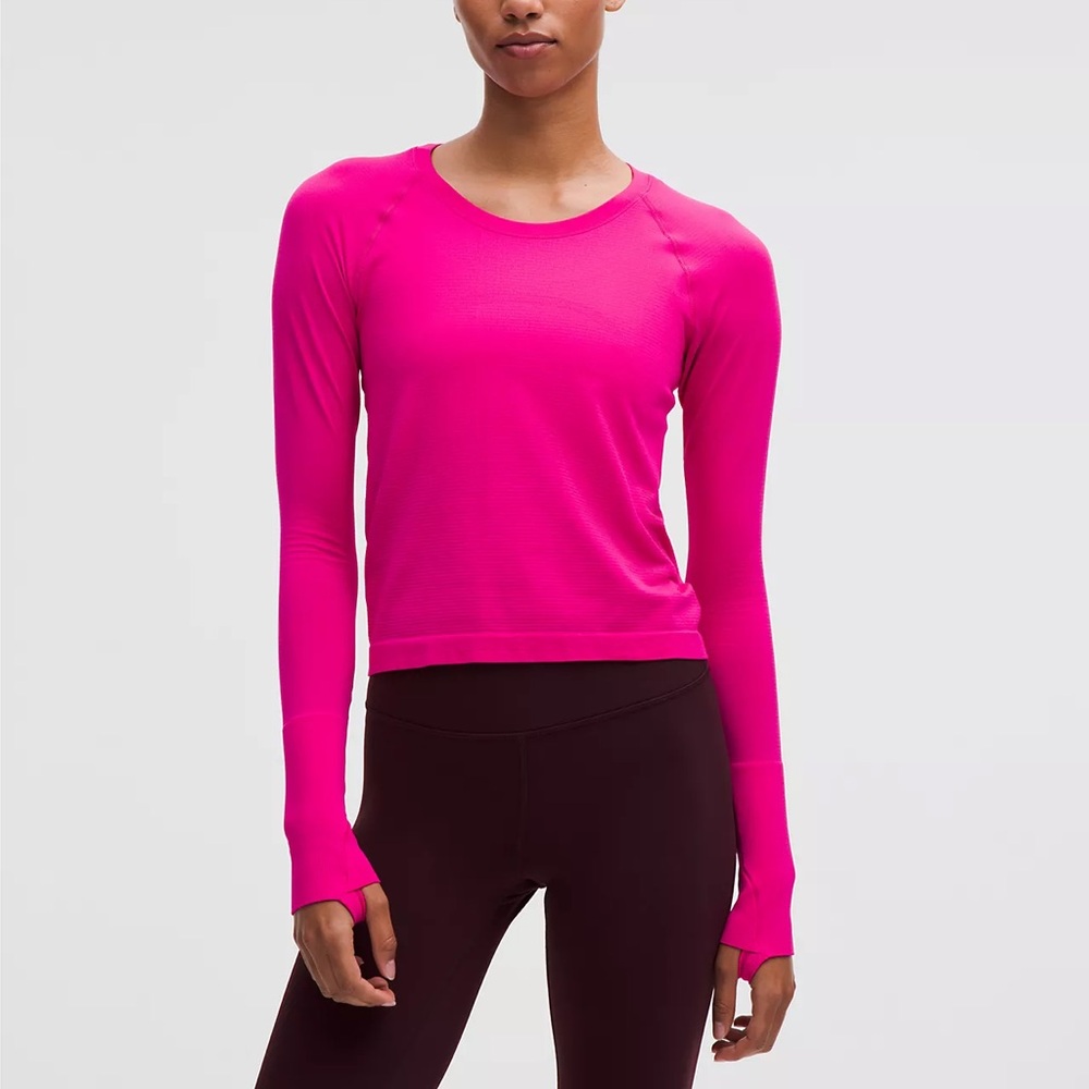lululemon athletica Hot Pink Swiftly Waist Length 2.0